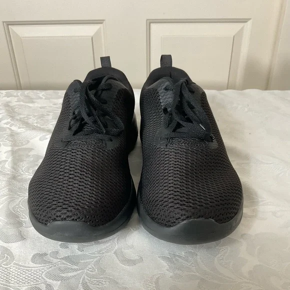 Skechers Go Walk Goga Max Gen5 Lace Up Shoes 15601 Black Womens Size 8 - Picture 2 of 6